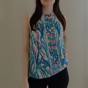 Lily Pulitzer Silk Top✨